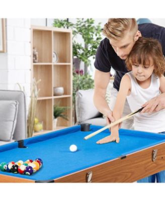 48 Inch 3-In-1 Multi Combo Game Table with Soccer for Game Rooms