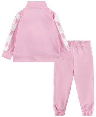 Baby Girl 2-Piece Long-Sleeve Jacket and Pants Set