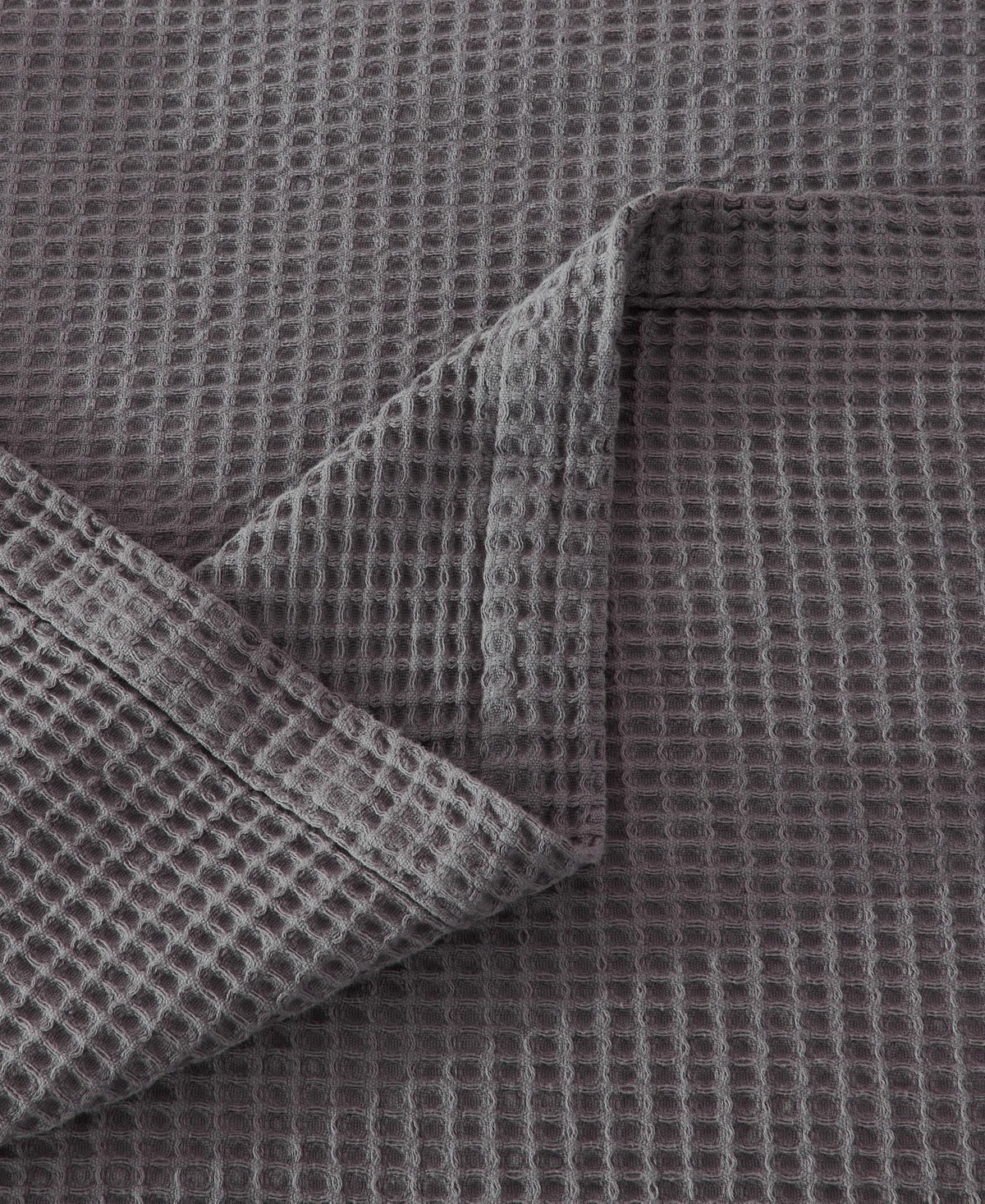 Linery & Co. Waffle Weave Textured Cotton Blanket