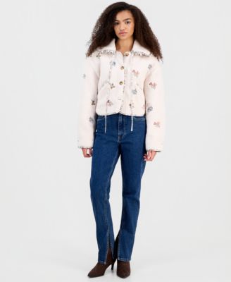 Women's Sweet Talker Embroidered Fleece Jacket