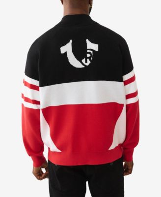 Men's Zip Raglan Sweater