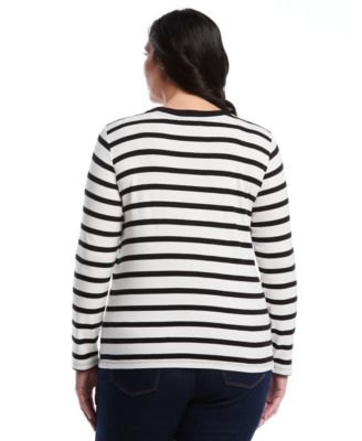 Plus Size Long Sleeve Top
