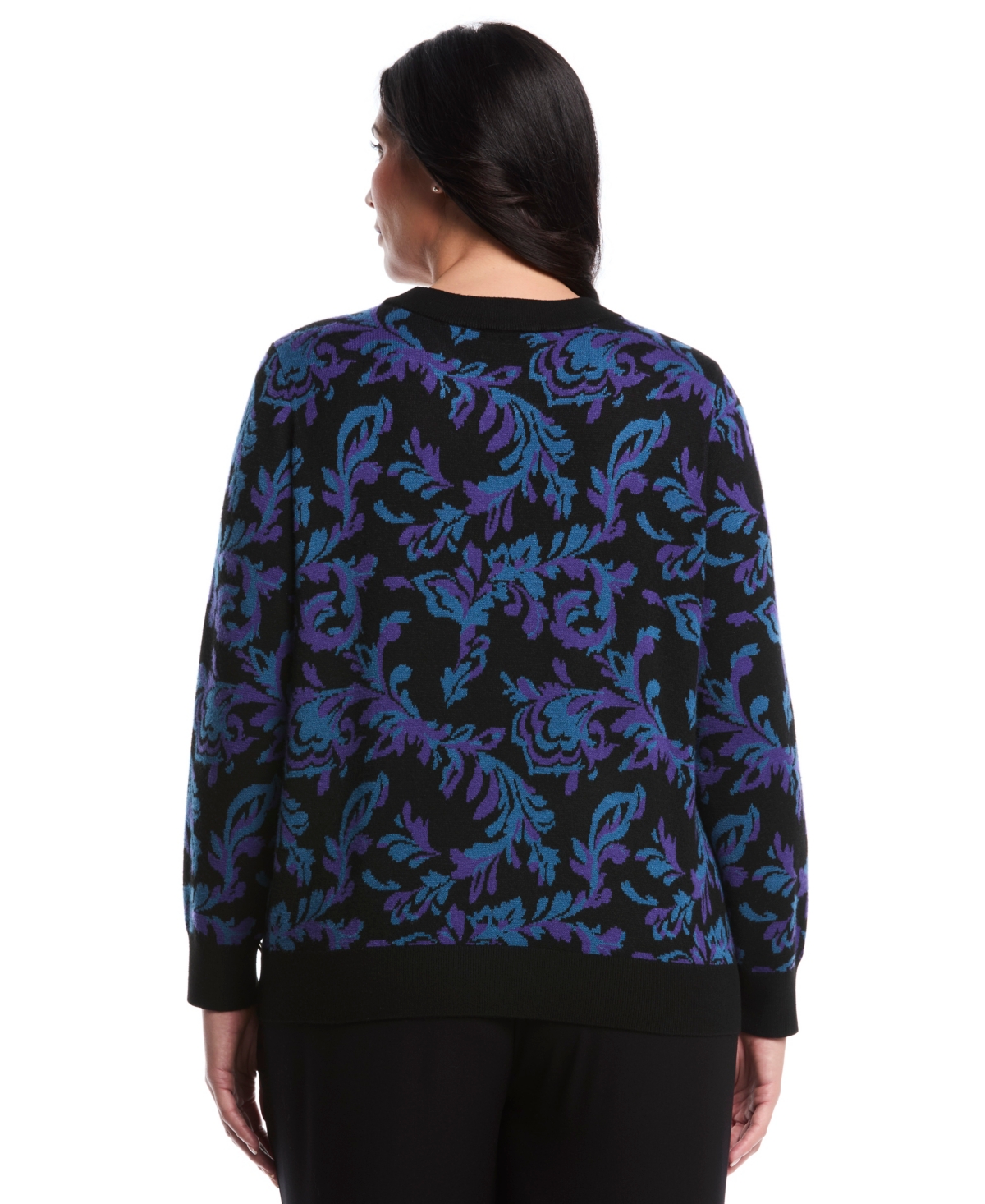 Rafaella Plus Long Sleeve Sweater