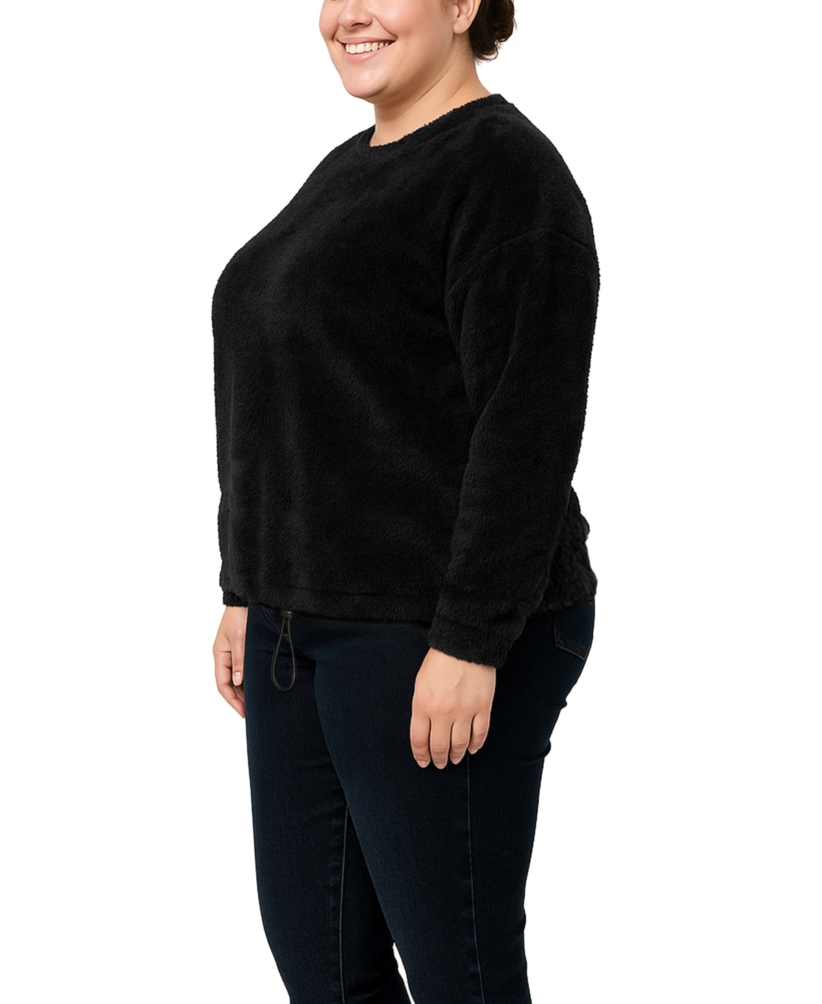 Coin 1804 Plus Cozy Rib Pullover Top