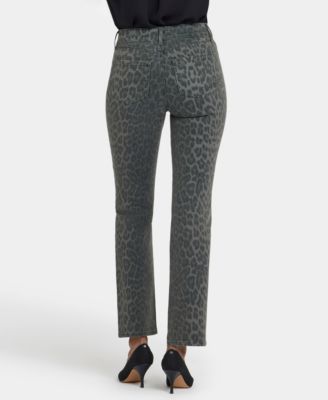 Petite High Rise Marilyn Straight Short Jeans