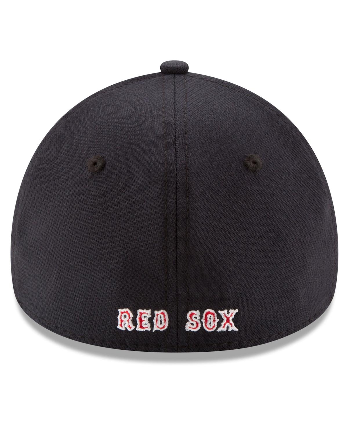 New Era Men's Navy Boston Red Sox 2025 Mlb Postseason Side Patch 39THIRTY Flex Hat