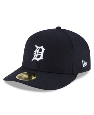 Men's Navy Detroit Tigers 2025 MLB Postseason Side Patch Low Profile 59FIFTY Fitted Hat