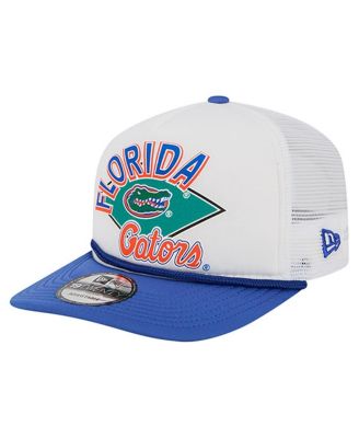 Men's White Florida Gators Diamond 19TWENTY Golfer Adjustable Hat