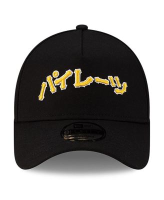 x Hyperfly Men's Black Pittsburgh Pirates A-Frame 9FORTY Adjustable Hat