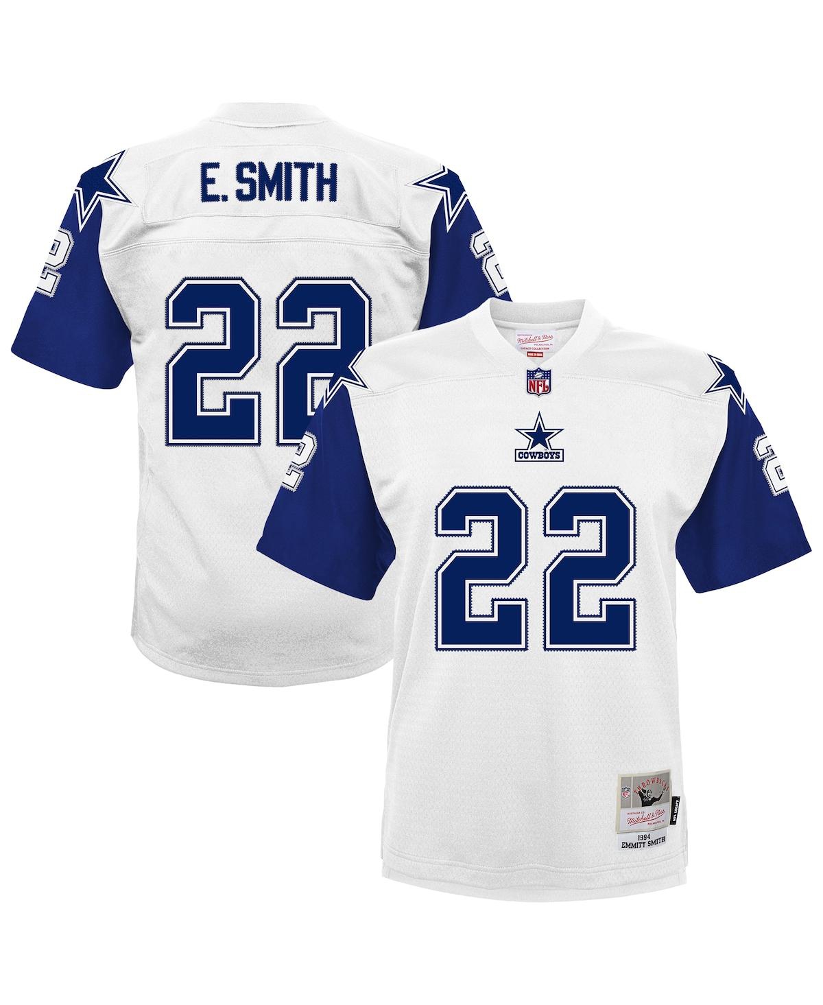 Mitchell & Ness Toddler Emmitt Smith White Dallas Cowboys 1994 Alternate Legacy Jersey