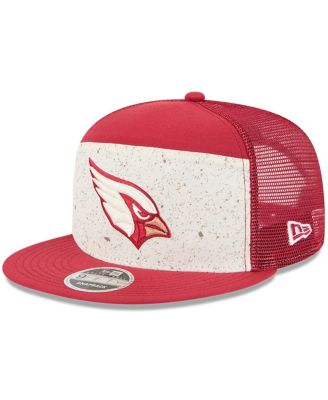New Era - Men's Natural/Cardinal Arizona Cardinals 2025 Rivalries Collection Team Split Panel 9FIFTY Snapback Hat