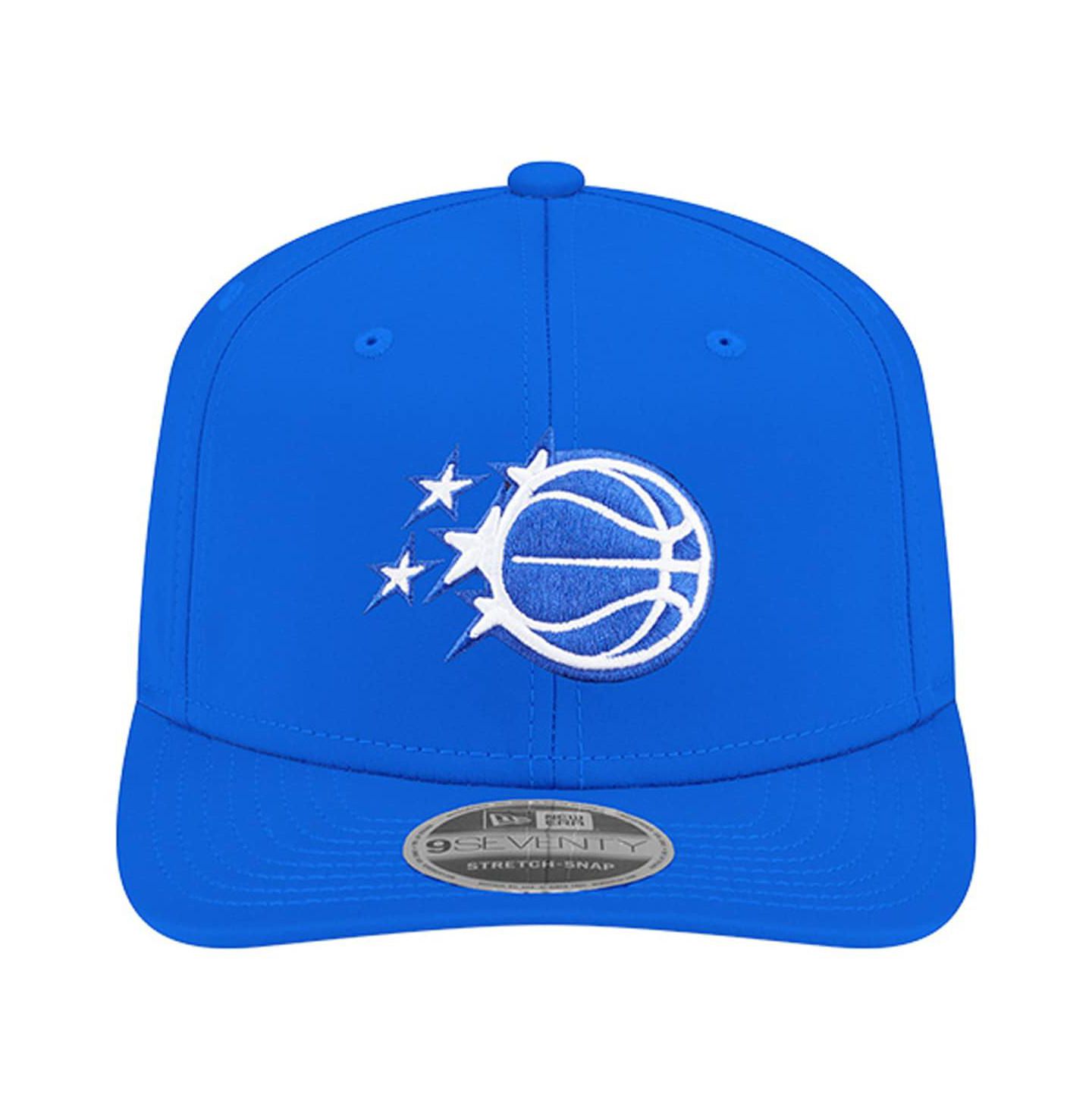 Мужская кепка New Era Blue Orlando Magic 9SEVENTY Stock Adjustable Hat — фото 2
