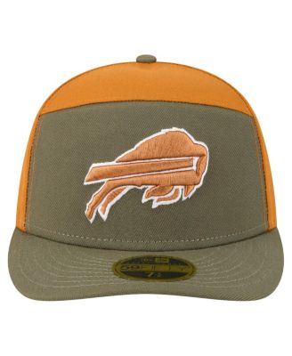 Men's Olive/Brown Buffalo Bills Two-Tone Color Pack Split Panel 59FIFTY Fitted Hat