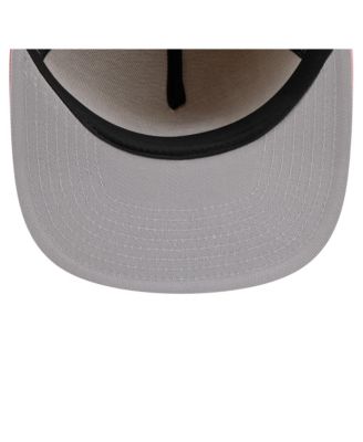 Men's Light Beige/Coral Miami Marlins Color Pack A-Frame 9FIFTY Snapback Hat