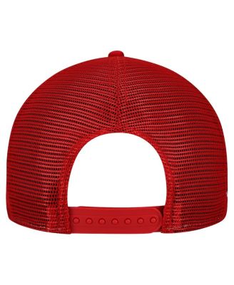 Men's Cream/Scarlet San Francisco 49ers Cutout A-Frame 9FIFTY Snapback Hat