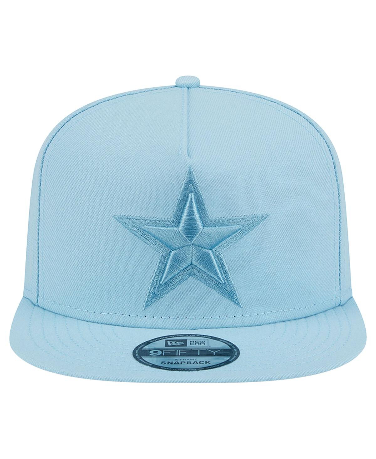 New Era Men's Light Blue Dallas Cowboys Color Pack A-Frame 9FIFTY Snapback Hat