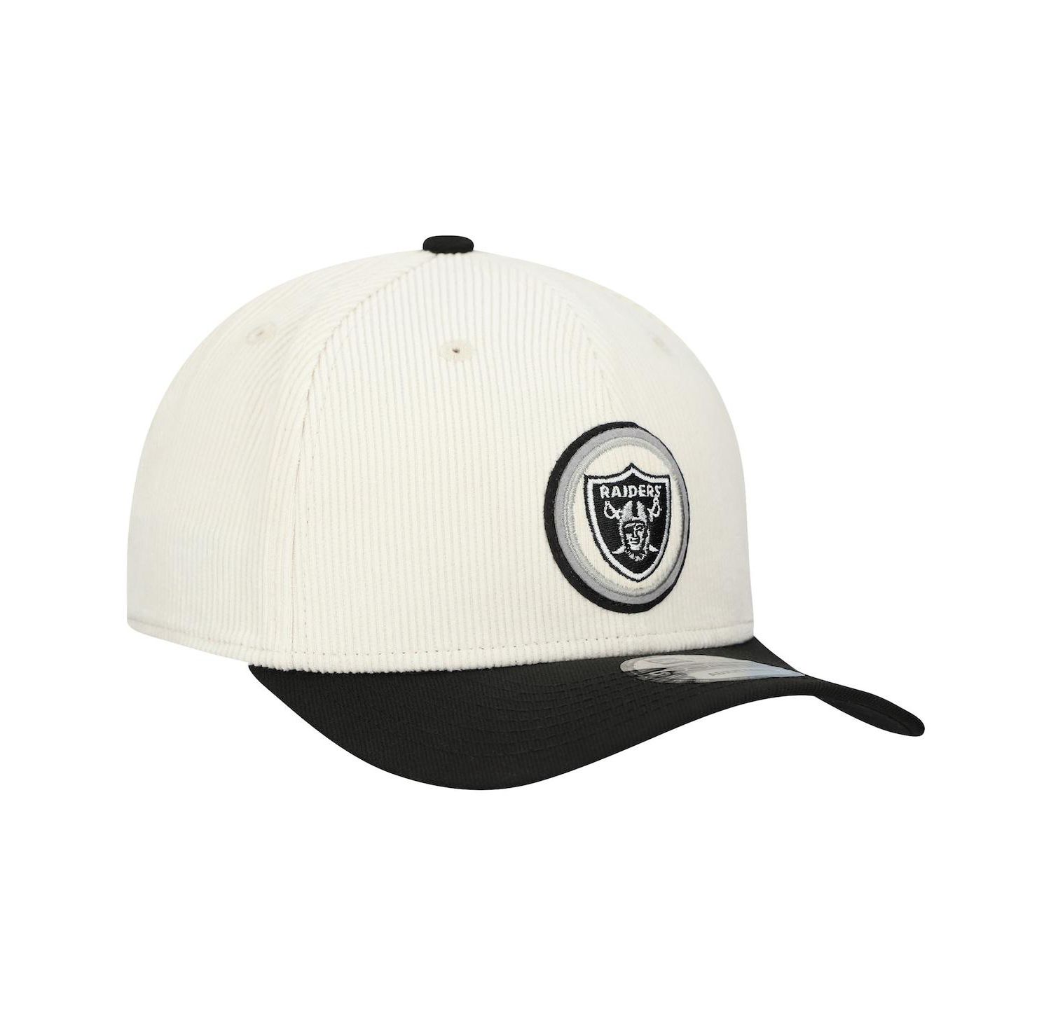 Men's Stone Las Vegas Raiders Loyal Corduroy 9SEVENTY Adjustable Hat