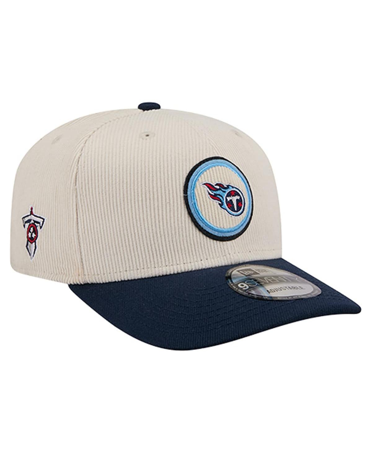 New Era Men's Stone Tennessee Titans Loyal Corduroy 9SEVENTY Adjustable Hat