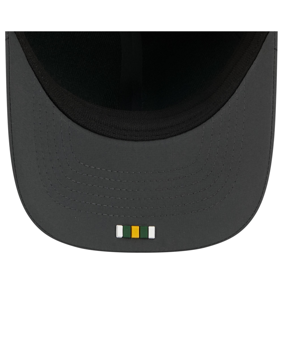 New Era Men's Charcoal Green Bay Packers 2025 Sideline Cold Weather 9FORTY M-Crown Adjustable Hat