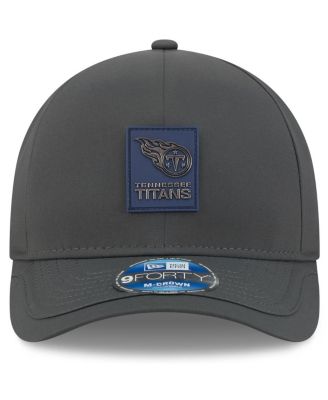 Men's Charcoal Tennessee Titans 2025 Sideline Cold Weather 9FORTY M-Crown Adjustable Hat