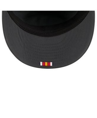 Men's Charcoal Kansas City Chiefs 2025 Sideline Cold Weather Retro Crown 59FIFTY Fitted Hat