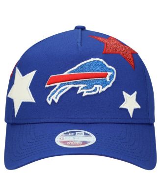 Women's Royal Buffalo Bills Stardom A-Frame 9FORTY Adjustable Hat