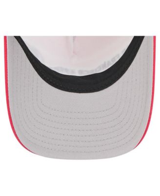 Men's Red San Francisco 49ers Linear A-Frame 9FORTY Adjustable Hat