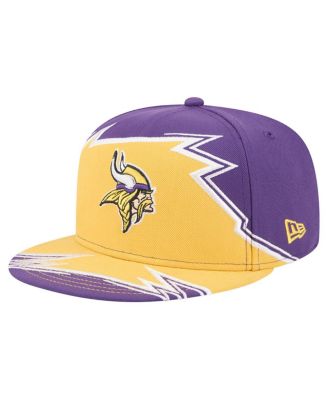 New Era - Men's Purple/Gold Minnesota Vikings Break 59FIFTY Fitted Hat
