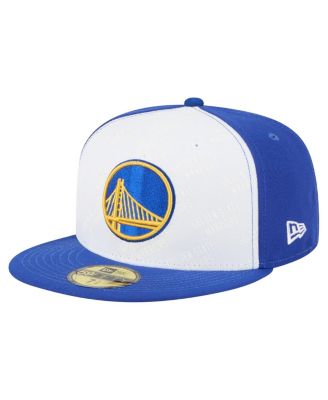 Men's White/Royal Golden State Warriors Repeat 59Fifty Fitted Hat
