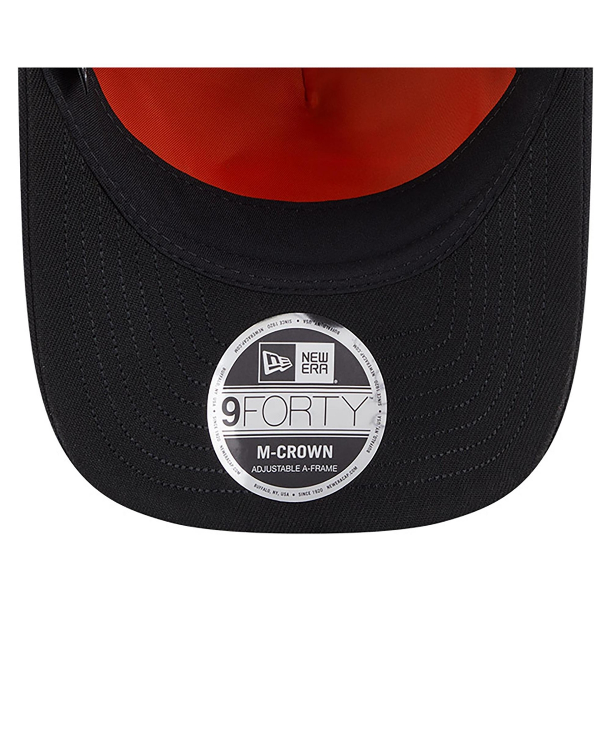 New Era x Alpha Men's Industries Black Denver Broncos A-Frame 9FORTY Adjustable Hat