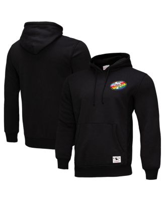 Mitchell & Ness - Men's Black San Francisco 49ers Pride Pullover Hoodie
