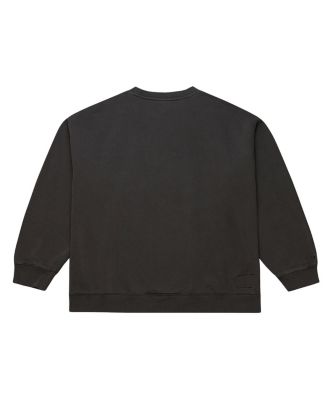 Men's Black Chicago Bears Downtown Crew Vintage Logo Sweatshirt