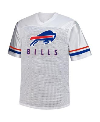 Men's&nbsp;Josh Allen White Buffalo Bills Big Tall V-Neck Fashion Jersey
