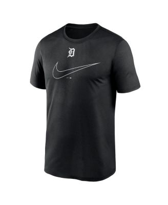 Men's Black Detroit Tigers Legend Swoosh Dri-FIT T-Shirt