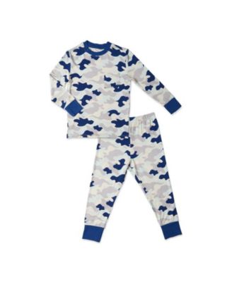 Emerson Fitted Long Sleeve Two-Piece Pajamas