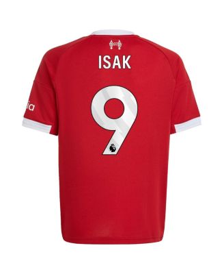 Big Boys and Girls Alexander Isak Red Liverpool 2025/26 Home Replica Player Jersey