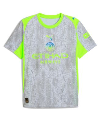 Men's Green/Neon Green Manchester City 2025/26 Third Replica Jersey