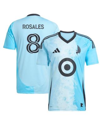 adidas - Men's Joseph Rosales Blue Minnesota United FC 2025 CONVERGENCE Replica Player Jersey