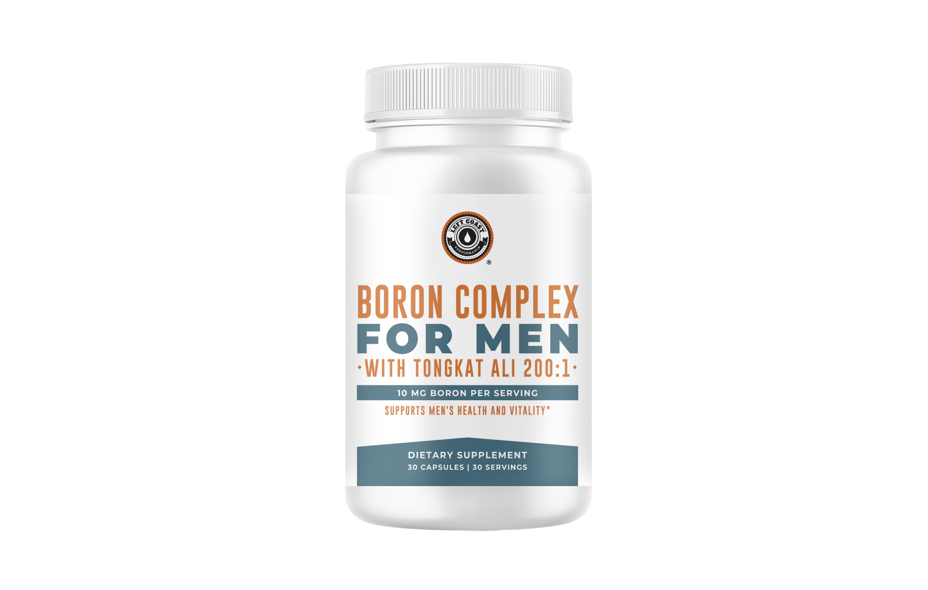 Boron Supplement For Men With Tongkat Ali, 30ct