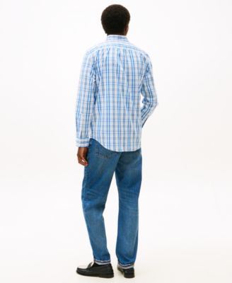 Men's Flex Poplin Medium Check Shirt