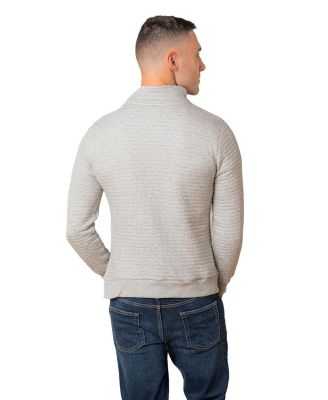 Men's Quilted Half Zip Pullover