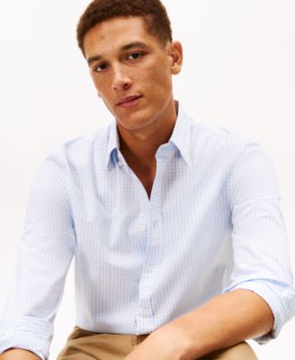 Men's Flex Poplin Big Gingham Shirt