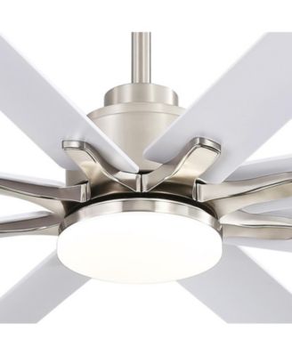 66 Inch 8 Blade Ceiling Fan with Intelligent Remote Control, App Timing Function