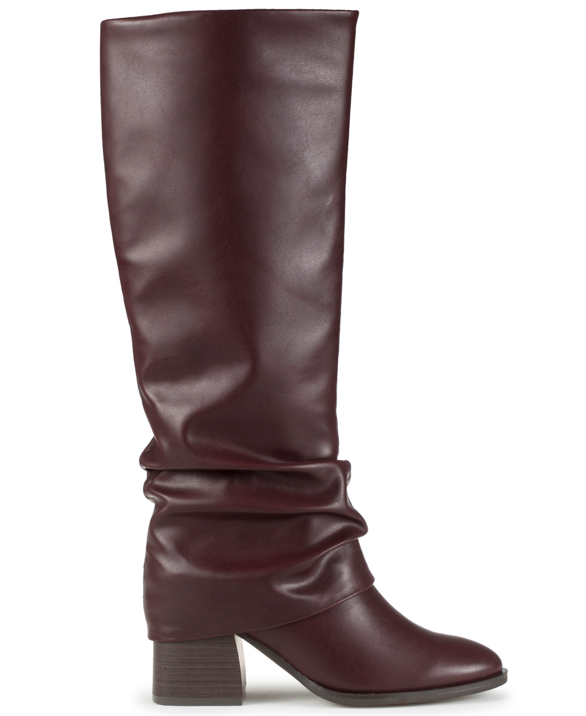 Baretraps Dia Wide Calf Tall Boot In Burgundy
