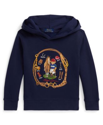 Polo Ralph Lauren - Boys 2-7 Polo Bear Long-Sleeve Hoodie