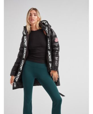 Women's R4D Tramline Hooded Puffer Coat