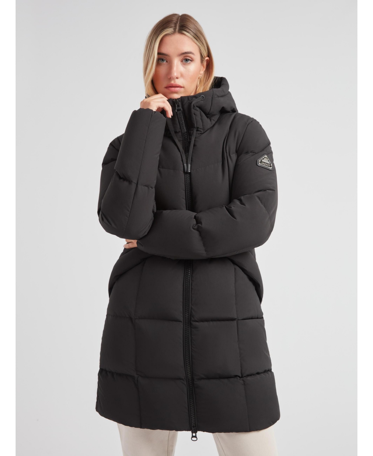 JACK1T Women's Long Sleeve Star Down Coat