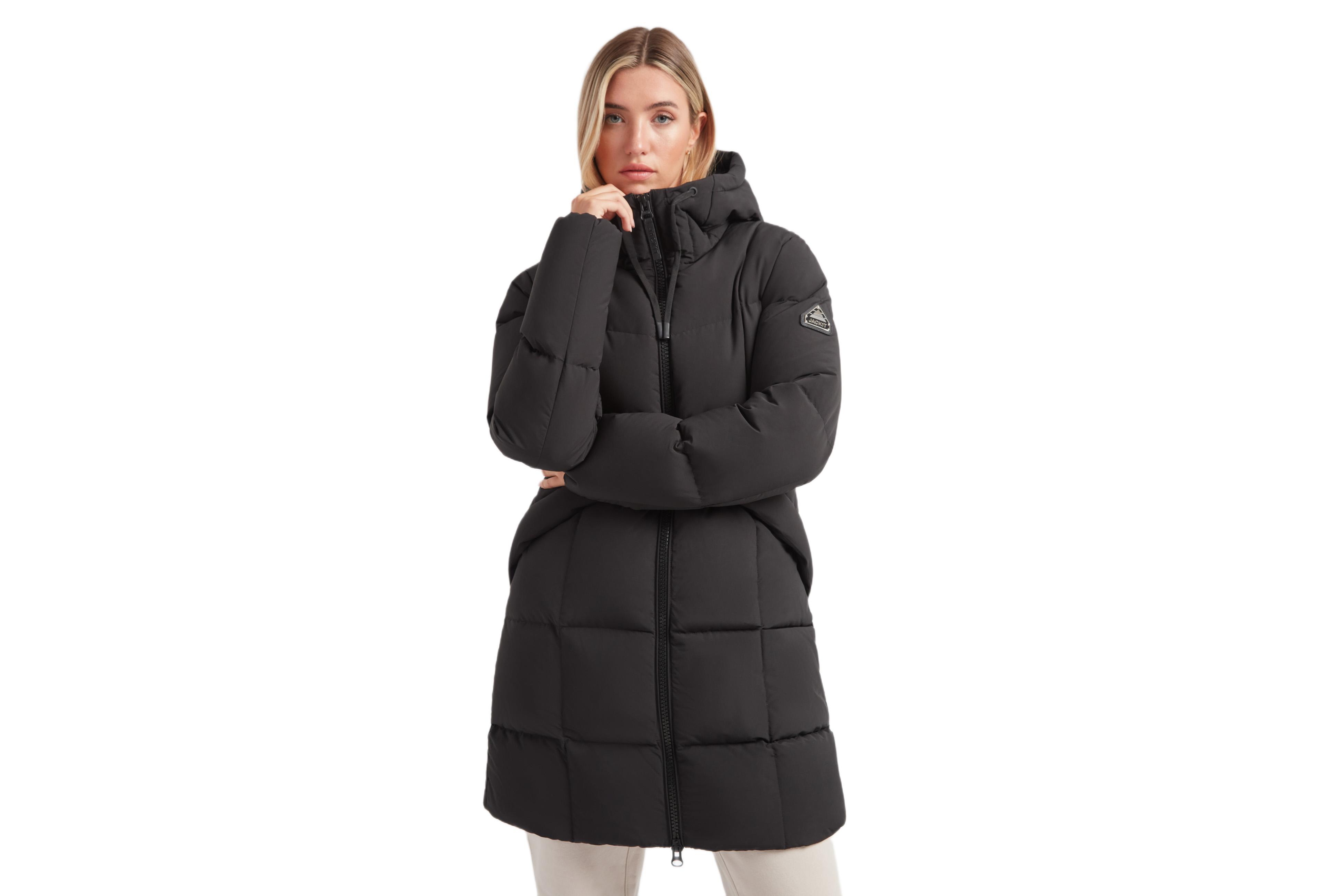 JACK1T Women's Long Sleeve Star Down Coat
