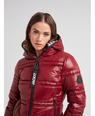 Women's R4D Tramline Racer Hooded Puffer Jacket