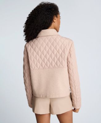 Women's Quilted Patch Pocket Jacket